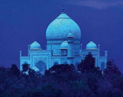 Night View of Taj